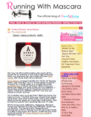 Running with Mascara